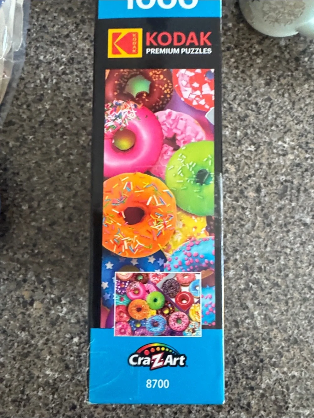Kodak by CraZArt Vivid Colors Donuts 1000 piece Jigsaw Puzzle